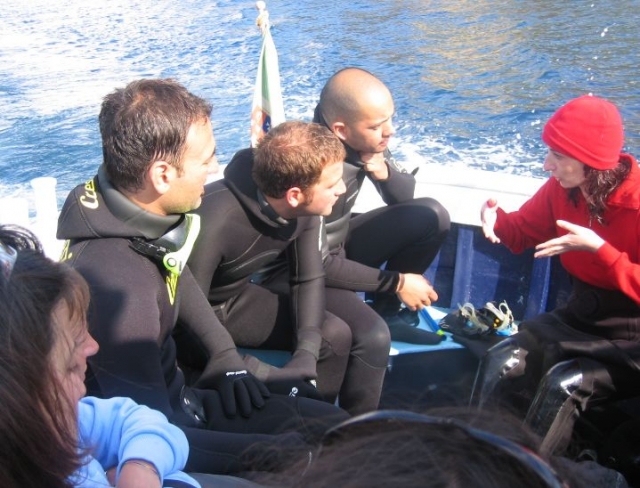 Salida social en Ponza